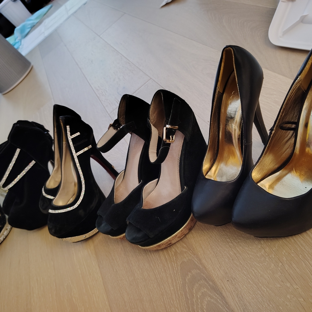 Elegant Black High Heels